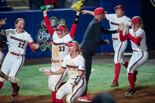 Watch: The Ending Of The Auburn-Georgia Softball Game In The SEC Tournament Was Crazy