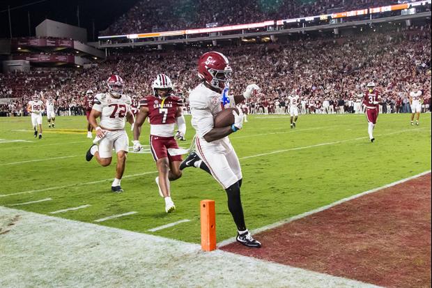 Germie Bernard's 2 Late TDs Help No. 4 Alabama Rally Past South Carolina 29-22