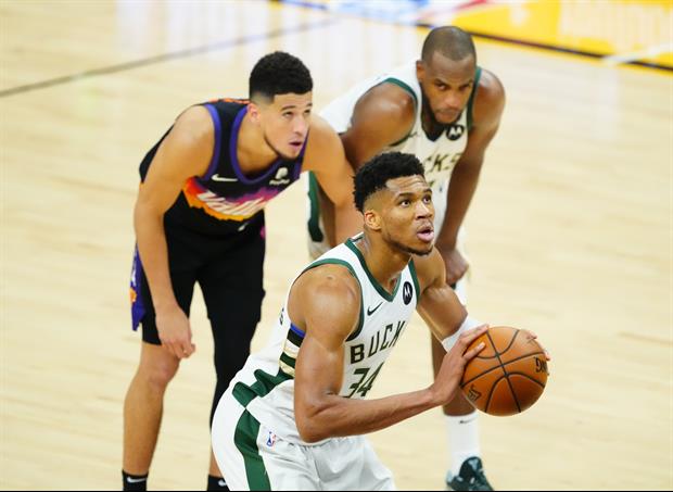 Giannis Antetokounmpo Has Funny Reaction To Fans Counting During Free His Throws
