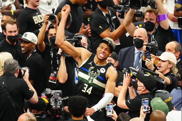 Giannis Antetokounmpo Celebrated This Morning By Ordering 50-pc Nuggets From Chick-fil-A