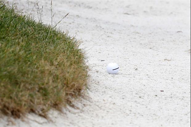 Caddie Hops In Bunker To Play With Sand, Blows It for Golfer On Final Hole