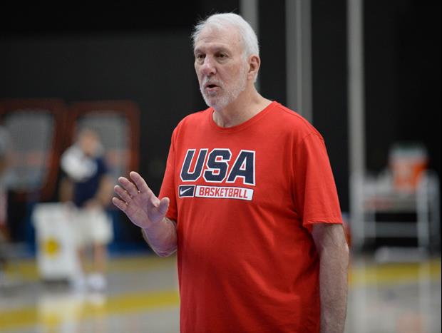 San Antonio Spurs and USA Basketball coach Gregg Popovich Gregg Popovich Shows Off His Basketball Sk