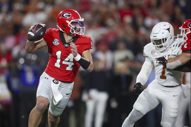 Stockton Accounts For 5 Touchdowns To Outshine Manning As No. 5 Georgia Beats No. 10 Texas