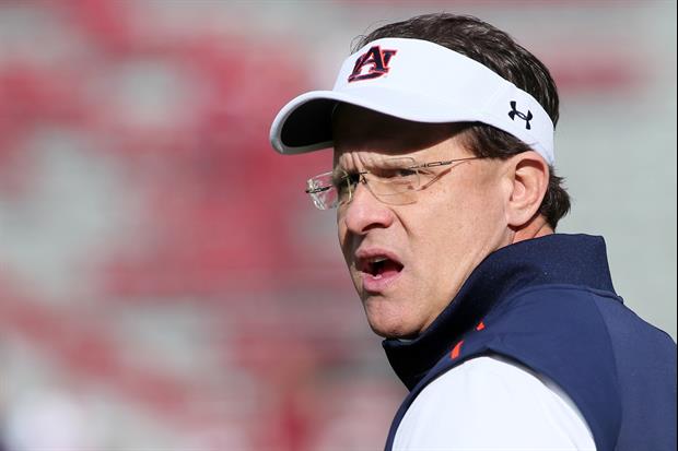 Gus Malzahn Awkwardly Danced His Heart Out After Beating Mississippi State