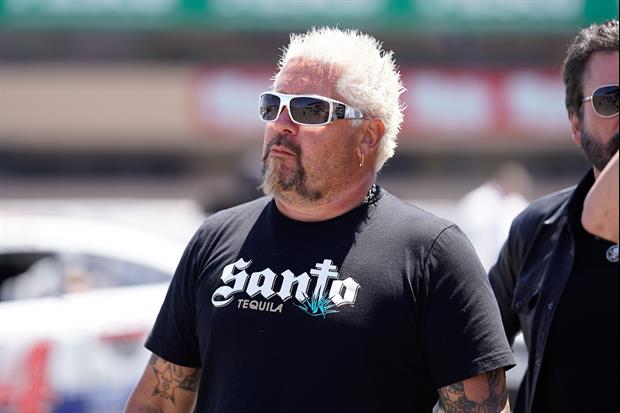 Guy Fieri Staying After The Suns Game And Shooting Around Looked As Awkward As It Sounds