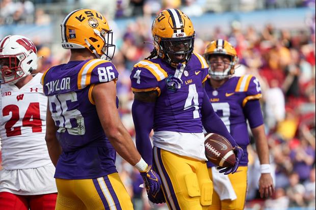 Watch Highlights From Lsu S Victory Over Wisconsin In The Reliaquest Bowl