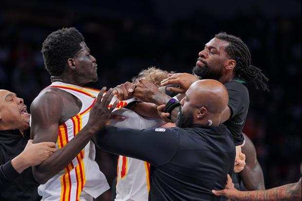 Hawks vs. Timberwolves Dust Up Leaves One Player Clawed Across The Neck