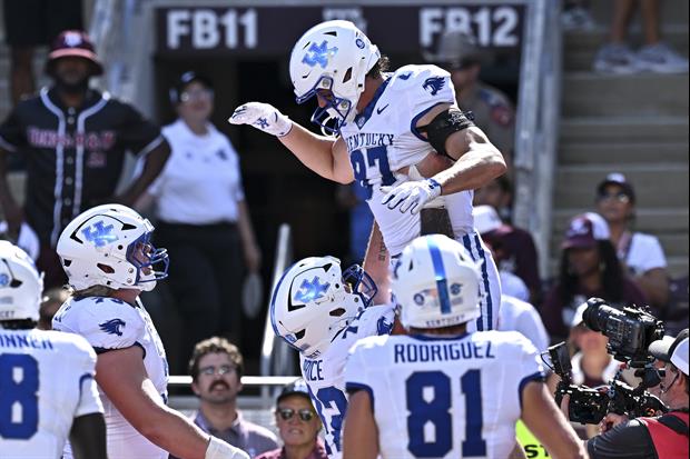 Kentucky Pulls Off Massive Road Upset Of No. 9 Texas A&M In College Station