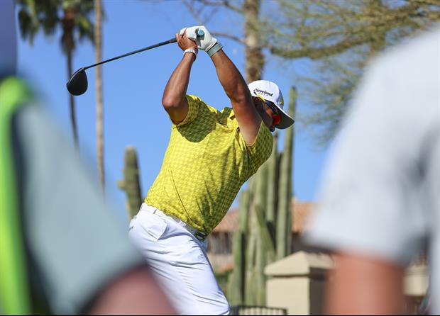 Video Of Security Guard Dropping Chair In Hideki Matsuyama's Swing, At Waste Management