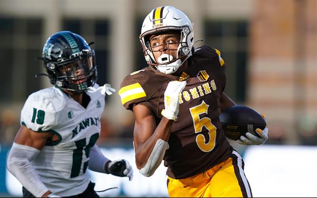 Wyoming Star WR Transfer Isaiah Neyor Flips Commitment From SEC School To...