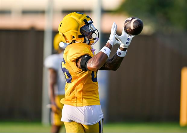 Watch: LSU Tigers Put In Work During Latest Fall Camp Practice On Thursday