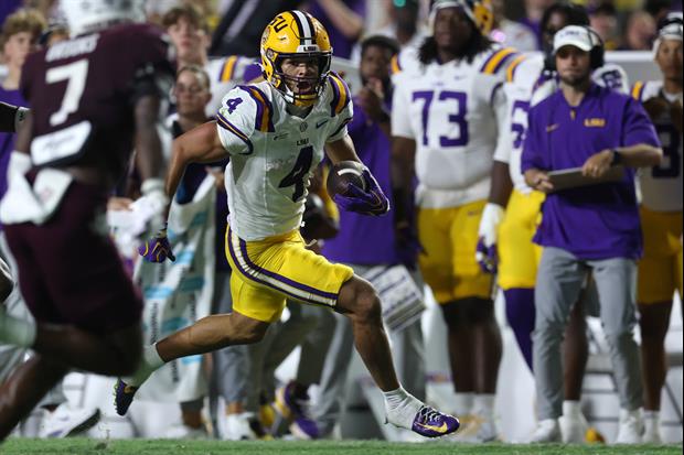 Watch: Sam Leavitt's 57-Yard Touchdown To Jackson Harris On 4th Down