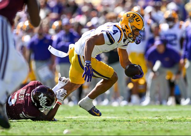 Lane Kiffin Provides Injury Update On LSU WR Jackson Harris
