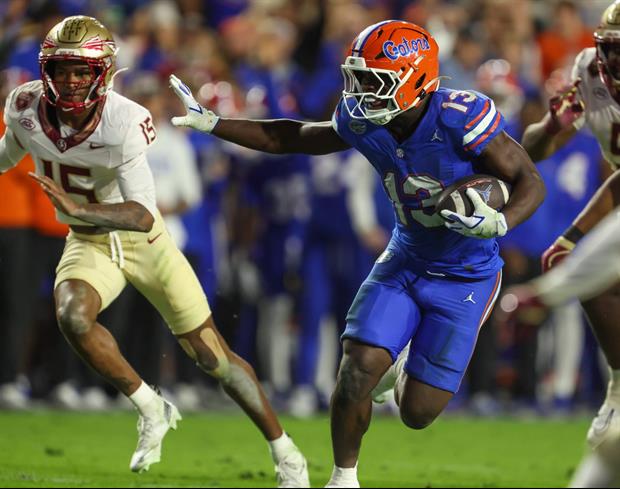 Jadan Baugh Runs Wild In Florida's 40-21 Victory Over Rival Florida State