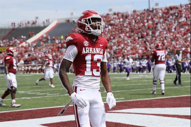 Arkansas WR Jaedon Wilson Is Stepping Away From The Razorbacks