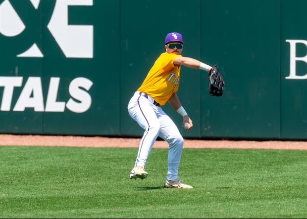 LSU Outfielder Jake Brown Named To Baseball America Team Of The Week