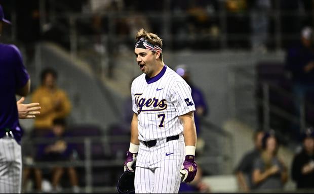 LSU Blasts Four Homers, Defeats Kent State, 10-7