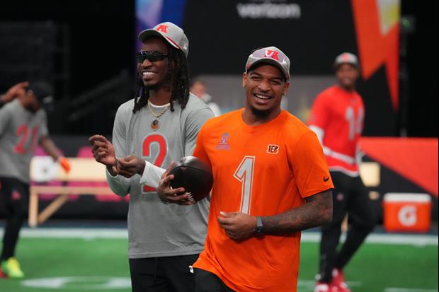 Watch: Ja'Marr Chase Snags Pick Six While Playing DB In Pro Bowl Games, Flips Into Endzone