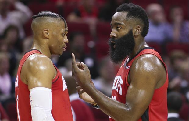 Here's What Russell Westbrook Bought James Harden For His Birthday