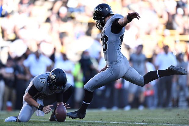 This Is Colorado Kicker James Stefanou, The Oldest Player In College Football