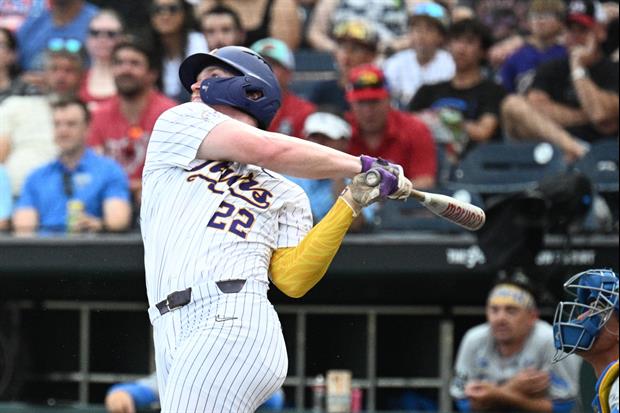 Watch: Jared Jones Delivers Huge 3-Run Homer vs. UCLA In The College World Series