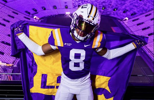 Watch: Four-Star Safety Jayden Anding Uses Baby Nephew To Commit To LSU