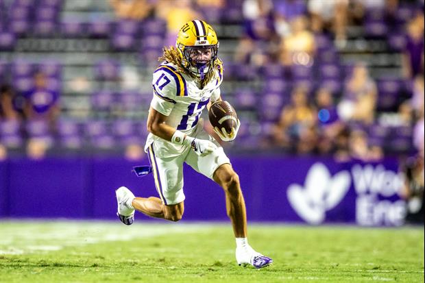 Report: LSU WR Jelani Watkins To Enter The Transfer Portal