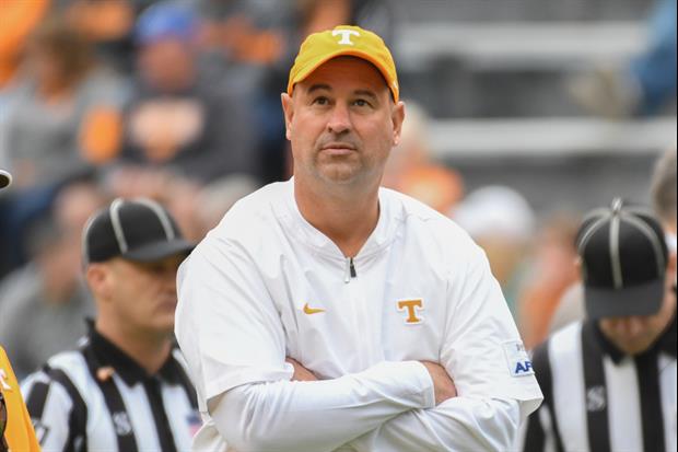 recently fired Tennessee head coach Jeremy Pruitt is working on a deal to join the New York Jets coa