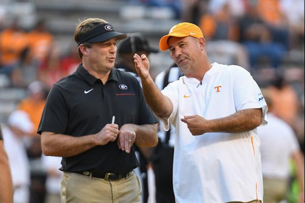 Tennessee's Jeremy Pruitt Called Georgia Kirby Smart A Cheater...But Not At Football