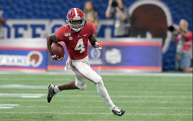 Alabama WR Jerry Jeudy Wore A Massive Star Of David At The NFL Combine