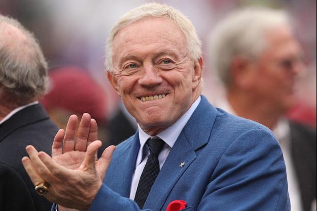 Jerry Jones Hall Of Fame Party Featured Timberlake & Napkins With Jerry-isms