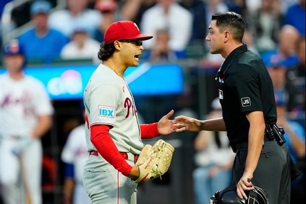 Umpire Willie Traynor Ejected Jesus Luzardo After He Was Already Pulled From Game