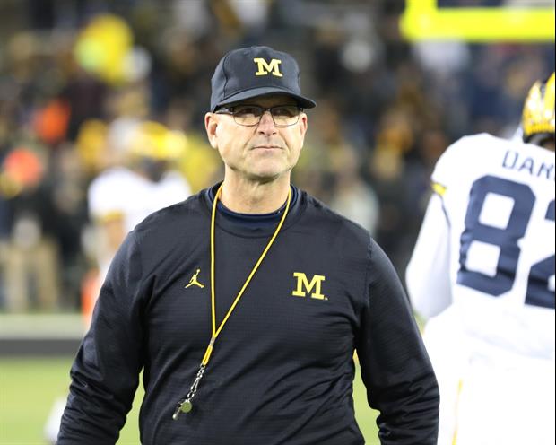 Jim Harbaugh's Answer To This Homecoming Question Confirms How Weird He Really Is