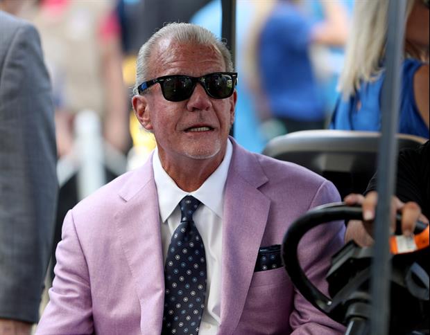Colts Owner Jim Irsay Shares Wild Video Of Himself At 307 Pounds Powerlifting