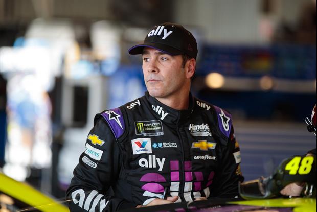 NASCAR's Jimmie Johnson Gifted The Media Tequila At His Retirement Presser