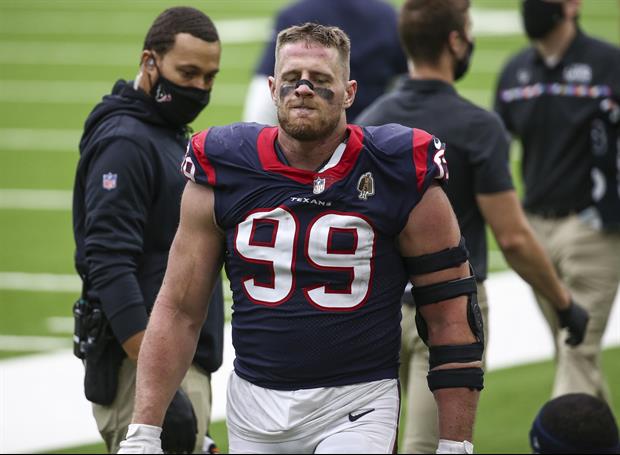 J.J. Watt Has Coped With Trade Rumors By Drinking On The Beach In Hawaii