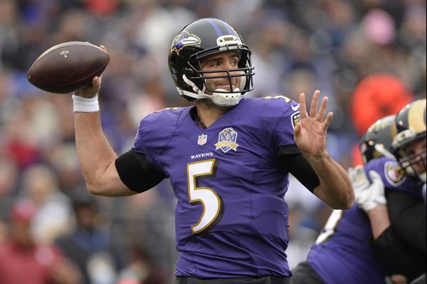 Joe Flacco Celebrates New Huge Contract With Stop At Dunkin Donuts