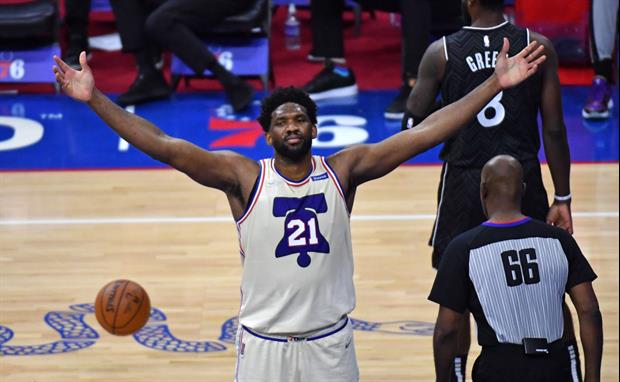 Everyone Was Freaking Out Over Sixers star Joel Embiid's Crazy Missed Shot Last Night