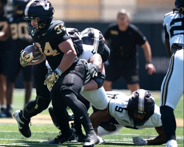 Vanderbilt Transfer RB Johann Cardenas Signs With Big Ten School