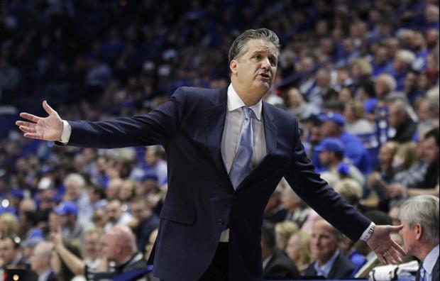 Calipari Tried To Shut Down Kentucky Fans During The GameChanting At Tennessee