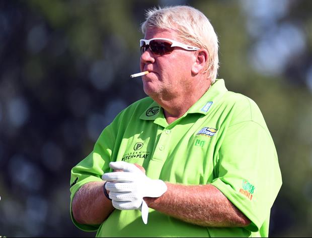 John Daly Threw Out The First Pitch In St. Louis And It Was Not Your Average Toss