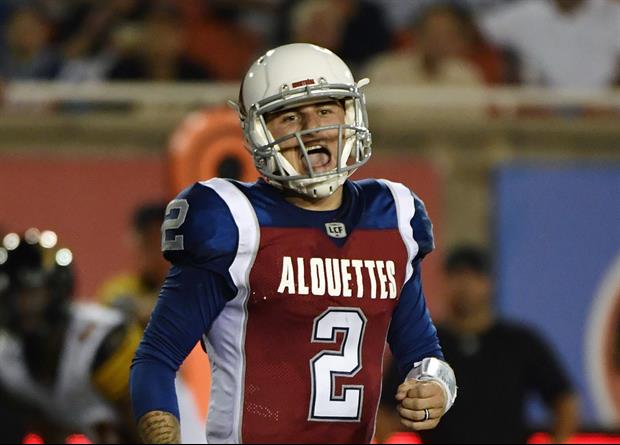 Johnny Manziel Got His First CFL Start Tonight & It Was Interception After Inception...