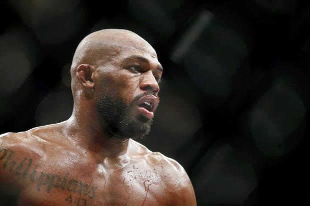 UFC Star Jon Jones Returns To Streets To Stop Vandals, Leads Prayer Circle With Cops
