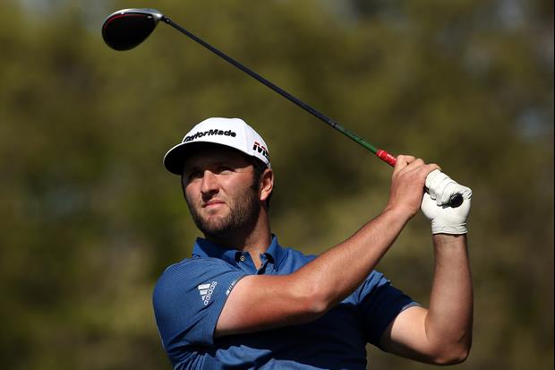 The TNT cameras caught Jon Rahm relieving himself at the PGA Championship on Friday...