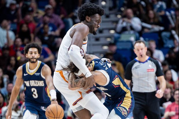 Pelicans' Jose Alvarado And Suns' Mark Williams Came To Blows Last Night