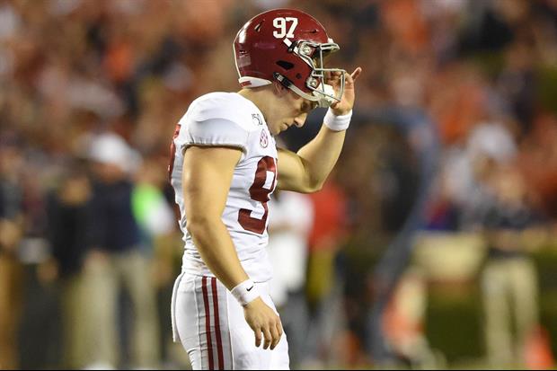 Alabama Kicker Joseph Bulovas Posted This Apology To Fans After The Iron Bowl