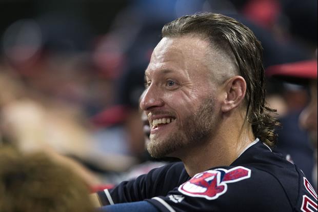 Check out Cleveland Indians third baseman Josh Donaldson, Pulls Kid Out Of Stands To Play Catch