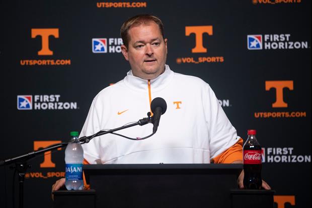 New Tennessee Coach Josh Heupel Loves His Team's Effort & Energy Walking Up The Stairs...?