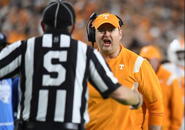 Tennessee Coach Josh Heupel Said Refs Told Him Last Night They Want To Change 1 Rule