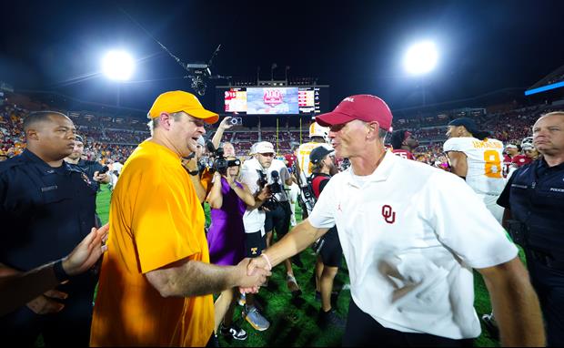 Josh Heupel Wins In Return To Oklahoma As No. 6 Tennessee Tops The Sooners 25-15